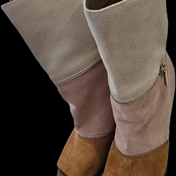 Katy Perry Zip off boots to booties.  Heels.  Convertible peep toes.  SIZE 8.5 - Picture 8 of 13